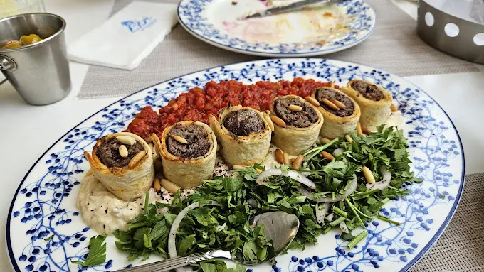 منيو مطعم بيت مريم دبي